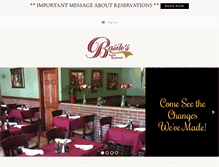 Tablet Screenshot of basilesitalianrestaurant.com